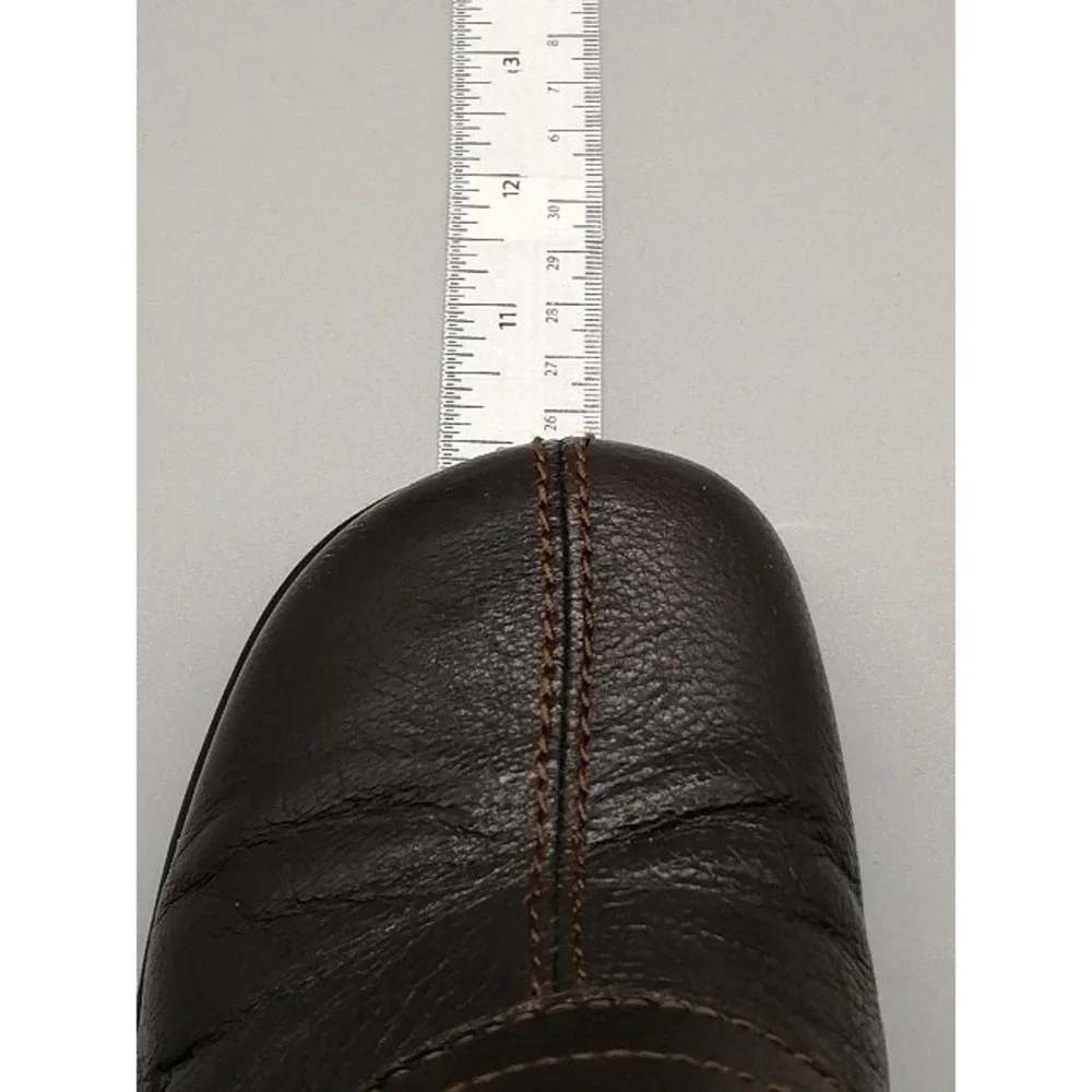 b.o.c. Shoes Loafers Womens Brown 7.5 Leather Clog Walking Comfort C78223